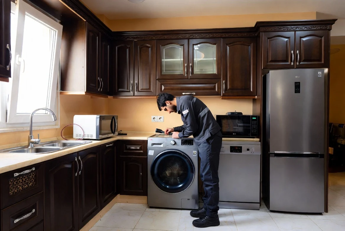 تعمیرات ماشین لباسشویی ال جی در نازی آباد