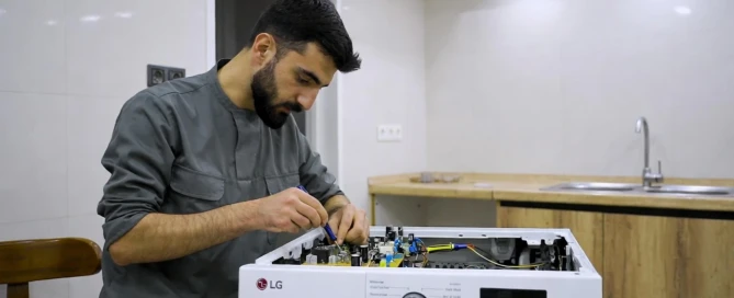 هزینه تعمیر برد لباسشویی ال جی; راهنمای جامع و کامل