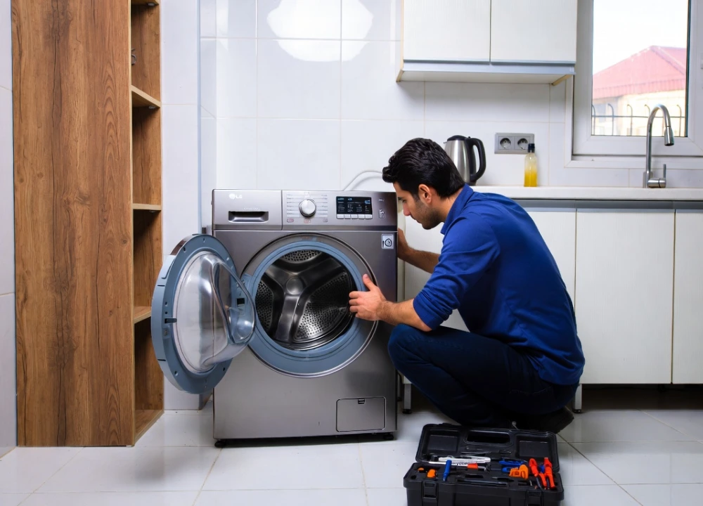 تعمیر خشک کن لباسشویی ال جی