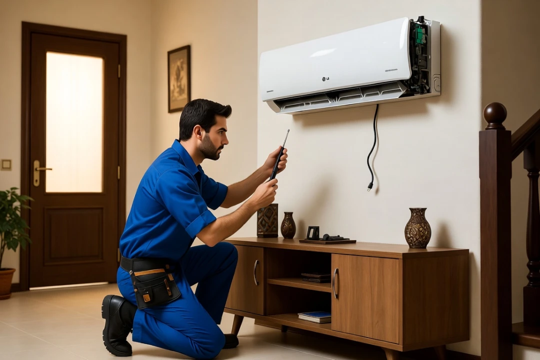 عیب یابی اسپیلت ال جی